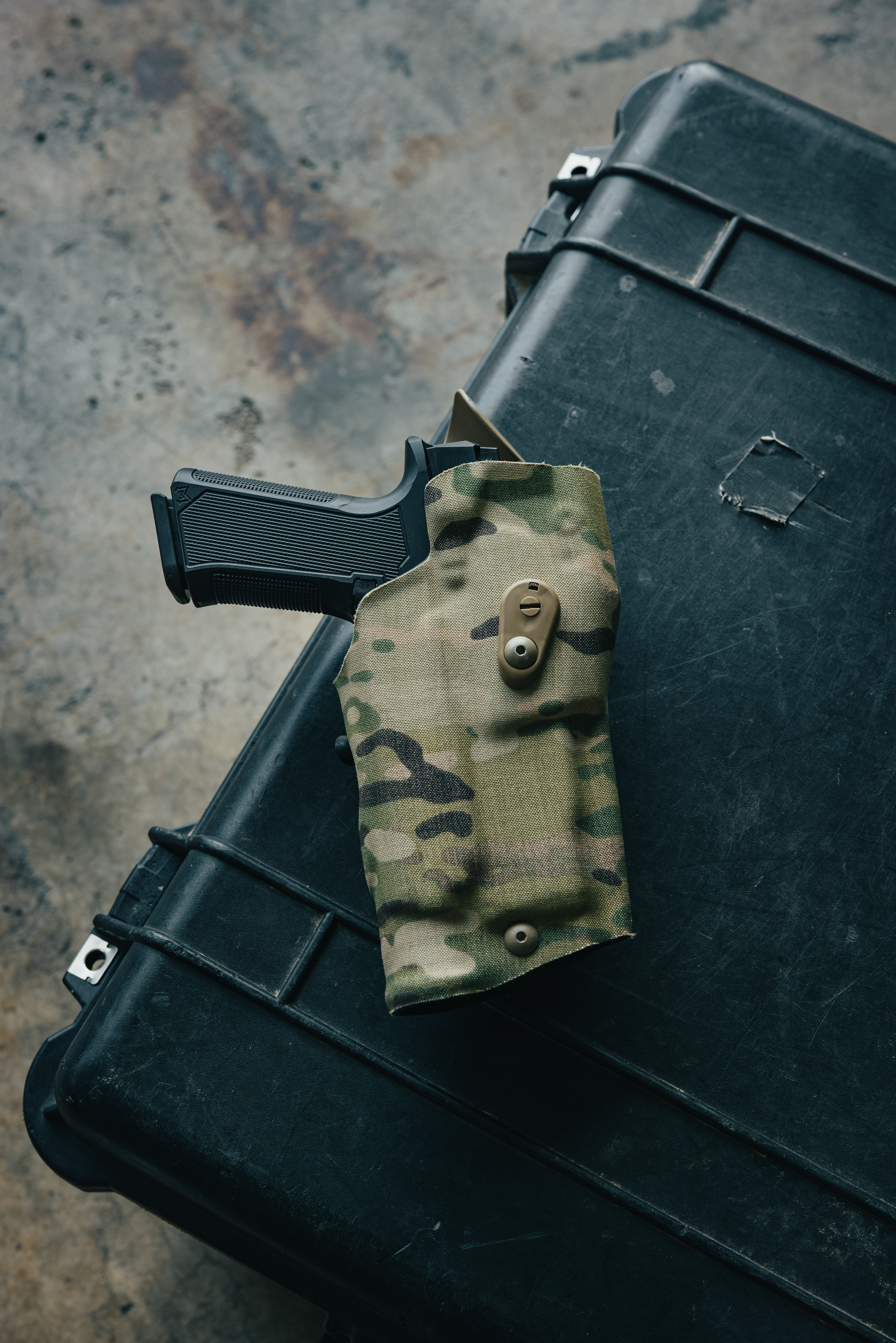 Ruger RXM Alpha metal frame in Safariland holster 